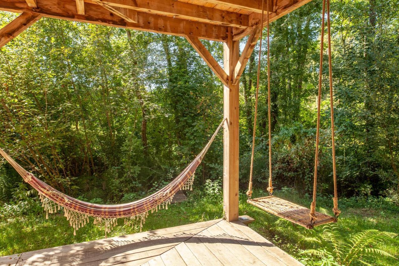 La Cabane Du Moulin Saubion Buitenkant foto