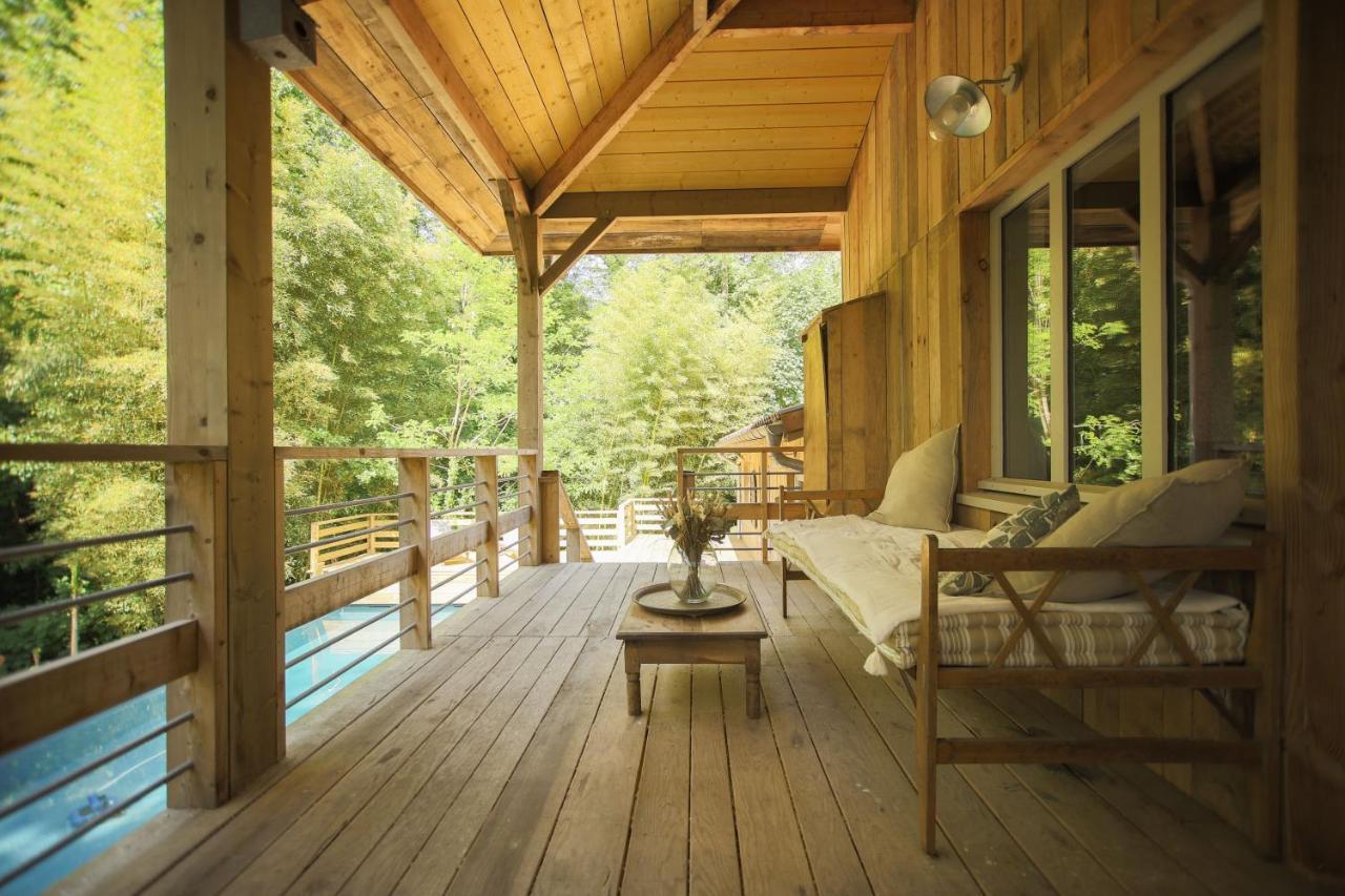 La Cabane Du Moulin Saubion Buitenkant foto